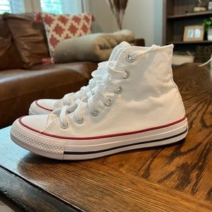 White High Top Converse